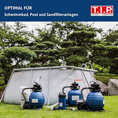 51e7qou9nl.jpg T.I.P. 30966 Grauer Schlauchanschluss Klemmverschraubung 1 ½" AG 32 mm für Schwimmbad und Poolanlagen