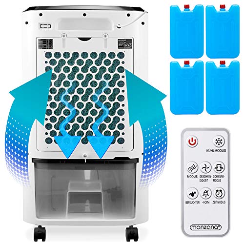 51gypmxe5l.jpg MONZANA® Luftkühler 4in1 Fernbedienung LED Display | MONZANA® Aircooler 10L Tank Ionisator Ventilator | MONZANA® Turmve