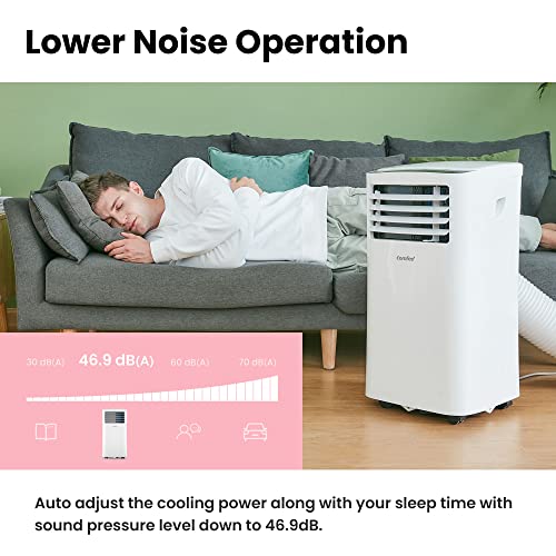 51rdk0l5d5l.jpg Comfee MPPH-09CRN7 9000 BTU Mobile Klimaanlage für Raumbelüftung bis 88m³