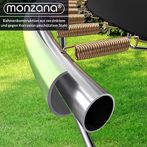 51s2x9jmll.jpg Monzana® Trampolin Ø 305 cm TÜV Rheinland GS Zertifiziert Kinder & Familie Garten