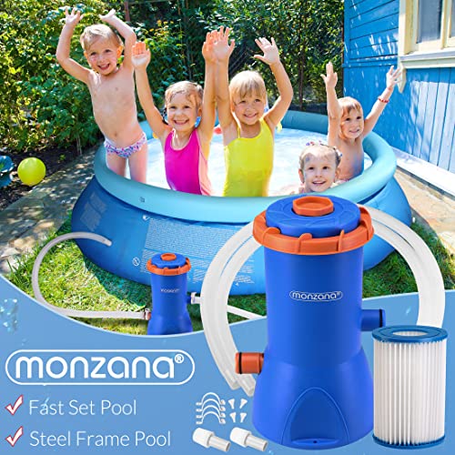 61rxshvmxzl.jpg MONZANA® Filterpumpe MZP90 für Pool Filterkartuschen und -schlauchamaha/usświadceniya