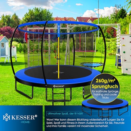 61y0ffzqktl.jpg Kesser® Trampolin | TÜV Rheinland GS Zertifiziert | Kindertrampolin 366 cm | inkl. Sicherheitsnetz Kesser® Trampolin |