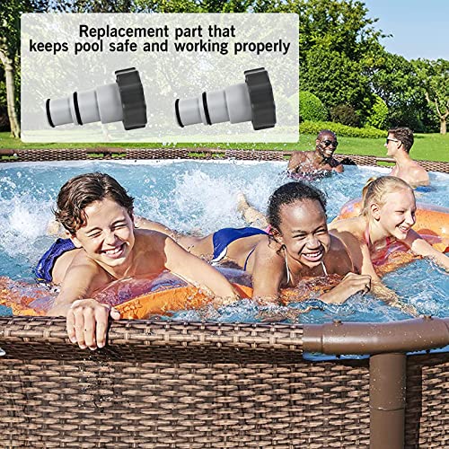 61wfcccirvl.jpg Antoble Adapter A für Intex Pool mit 32mm und 38mm Anschluss | Ersatz-Schlauchadapter für Pumpen | A-Serie | Innengewind